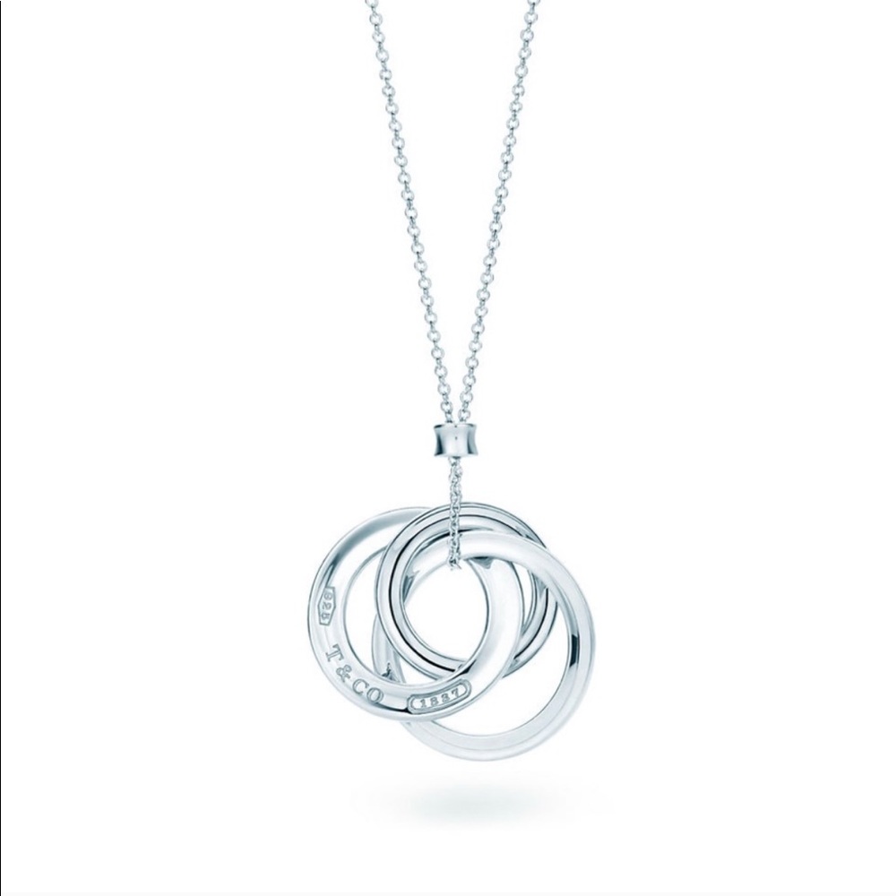 Tiffany circle necklace